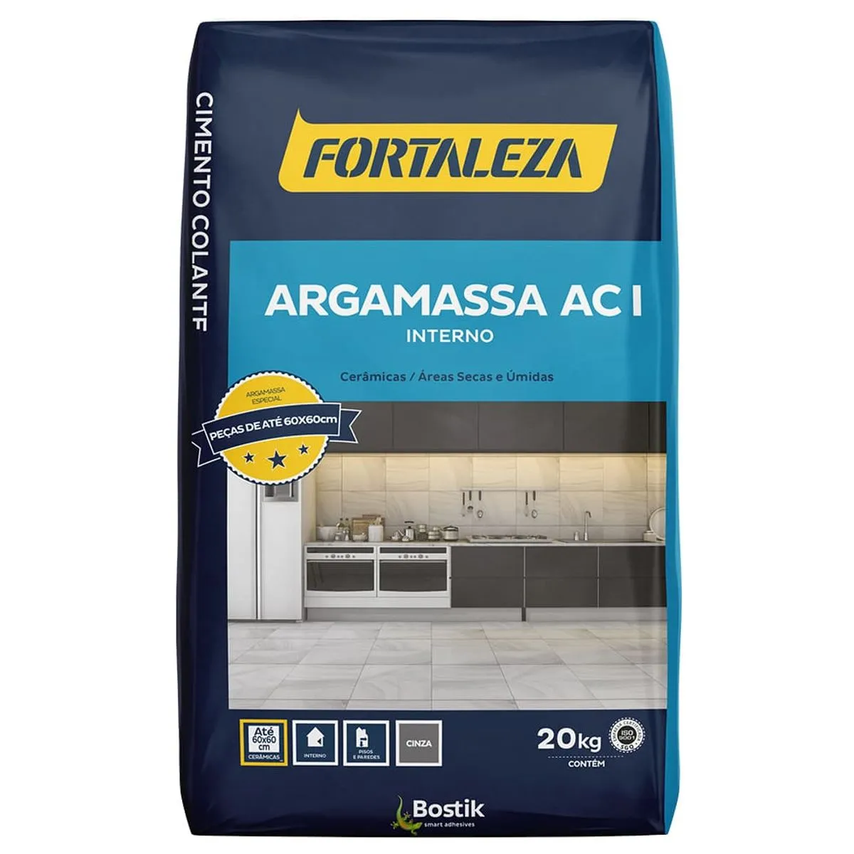 ARGAMASSA FORTALEZA AC1 20KG