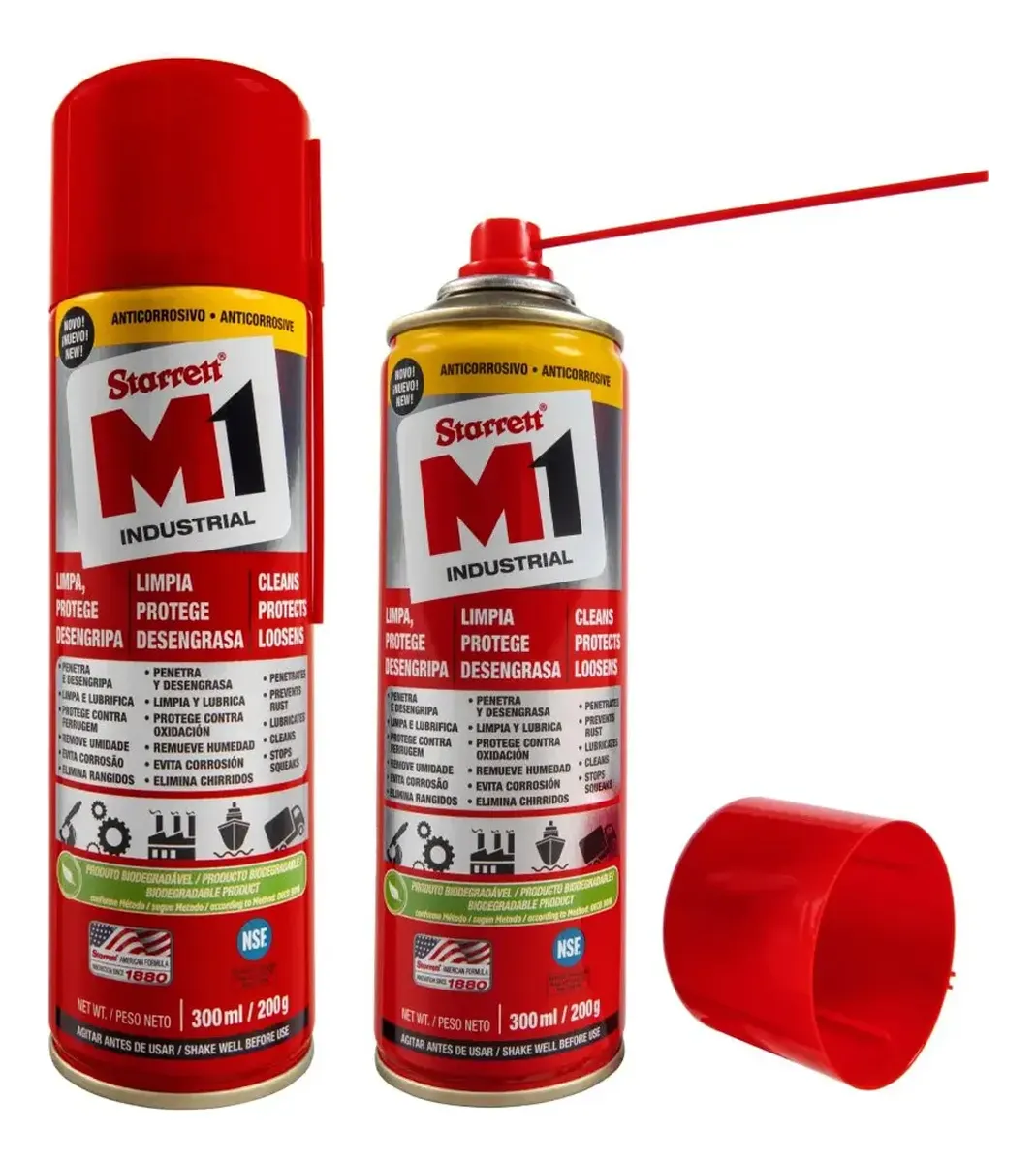 Lubrificante Anticorrosivo Industrial M1 300ml