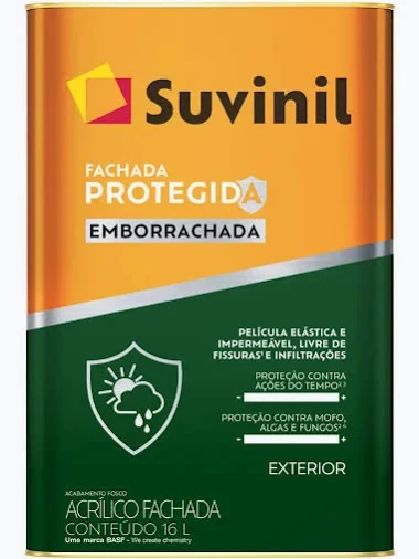 Tinta Suvinil Proteção Total Fachadas & Muros Acrílico Elastomérico